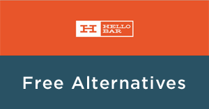6 Free Alternatives to HelloBar for your WordPress Website